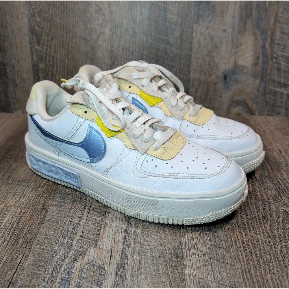 Nike Air Force 1 Fontanka Women Size 10 Athletic Sneakers Set To Rise DV2175-100